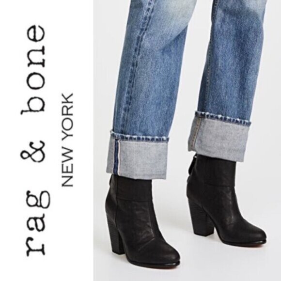 RAG & BONE Newberry Ankle Classic Booties Size 36.5 - Picture 12 of 16